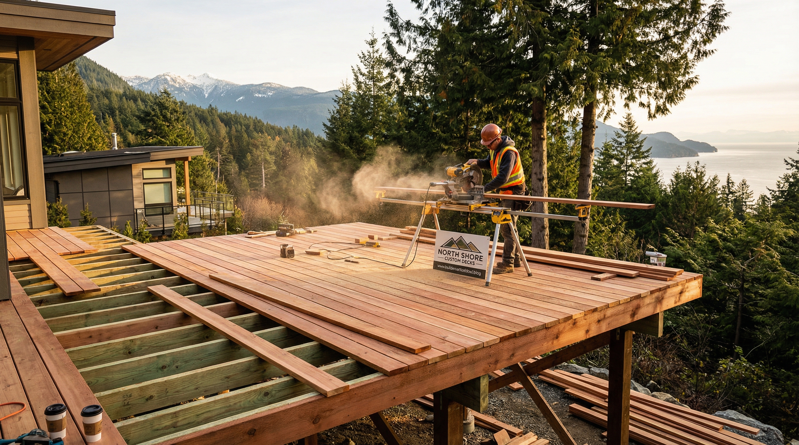 Deck building in North Vancouver: costs, permits, and design